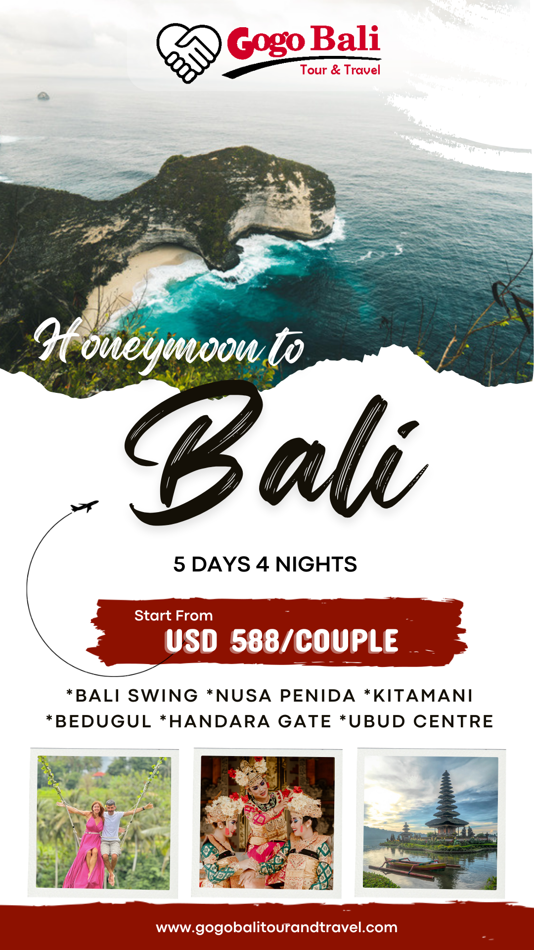 <h1 style="text-align:center;">5 DAYS 4 NIGHTS</h1>