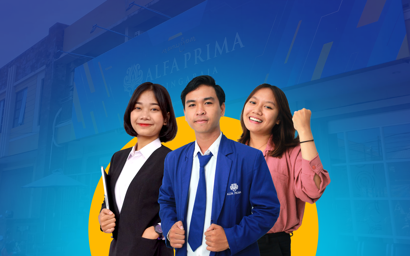 <h1><span style="color:#1a237e;">Kampus</span> <span style="color:#ffc107;">Alfa Prima Singaraja </span><span style="color:#1a237e;">adalah Jawaban dari Doa-mu...</span></h1>