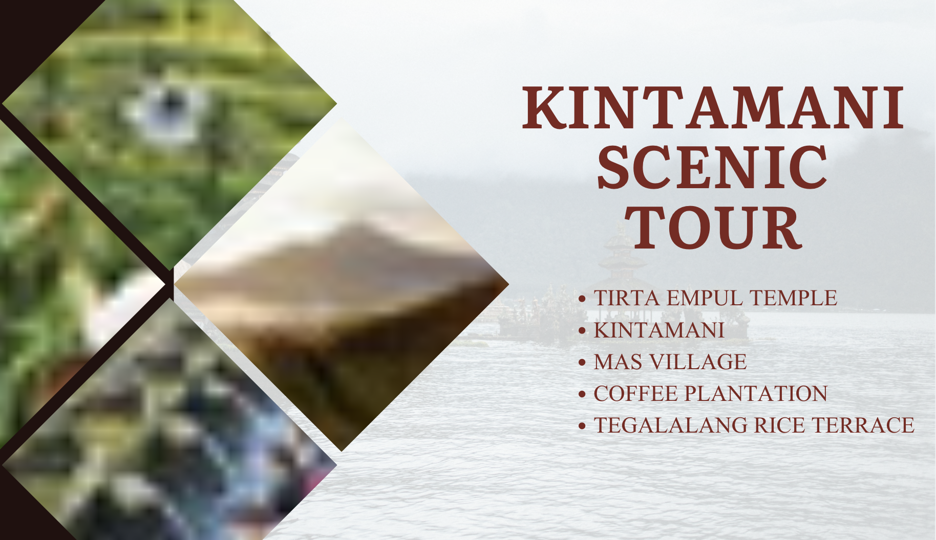 <h2><strong>Kintamani Scenic Tour</strong></h2>